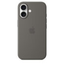 iPhone 16 Silicone Case with MagSafe – Stone Grey
