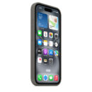 iPhone 16 Silicone Case with MagSafe – Stone Grey