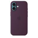 iPhone 16 Silicone Case with MagSafe – Plum