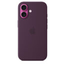 iPhone 16 Silicone Case with MagSafe – Plum