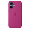 iPhone 16 Silicone Case with MagSafe –Fuchsia