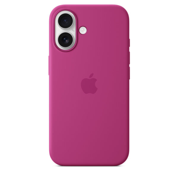 iPhone 16 Silicone Case with MagSafe –Fuchsia - Image 4
