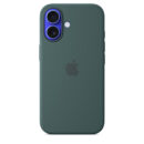 iPhone 16 Silicone Case with MagSafe – Lake Green