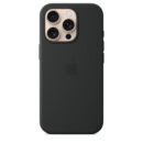 iPhone 16 Pro Silicone Case with MagSafe – Black