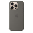 iPhone 16 Pro Silicone Case with MagSafe – Stone Grey