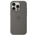 iPhone 16 Pro Silicone Case with MagSafe – Stone Grey