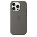iPhone 16 Pro Silicone Case with MagSafe – Stone Grey
