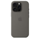 iPhone 16 Pro Silicone Case with MagSafe – Stone Grey