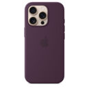 iPhone 16 Pro Silicone Case with MagSafe – Plum