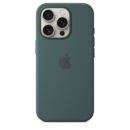 iPhone 16 Pro Silicone Case with MagSafe – Lake Green