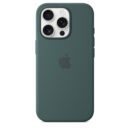 iPhone 16 Pro Silicone Case with MagSafe – Lake Green