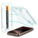 Spigen EZ Fit Tempered Glass Screen Protector Guard For iPhone 16 Pro Max - 2 Pack
