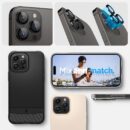 Spigen EZ Fit Optik Pro Tempered Glass Camera Lens Protector Guard for iPhone 16 Pro / 16 Pro Max