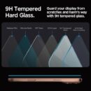 Spigen EZ Fit Tempered Glass Screen Protector Guard For iPhone 16 Pro Max - 2 Pack